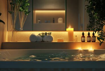 Łazienka w stylu modern country: inspiracje i projekt Bluewood