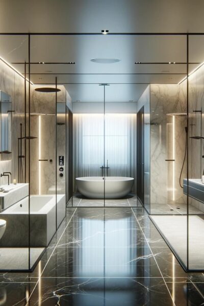 Wzorzyste płytki: Inspiracje i nowoczesna aranżacja łazienki