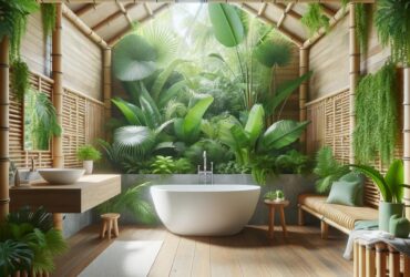 Drewniany mebel łazienkowy: Szafka pod umywalkę do łazienki