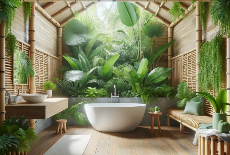 Drewniany mebel łazienkowy: Szafka pod umywalkę do łazienki