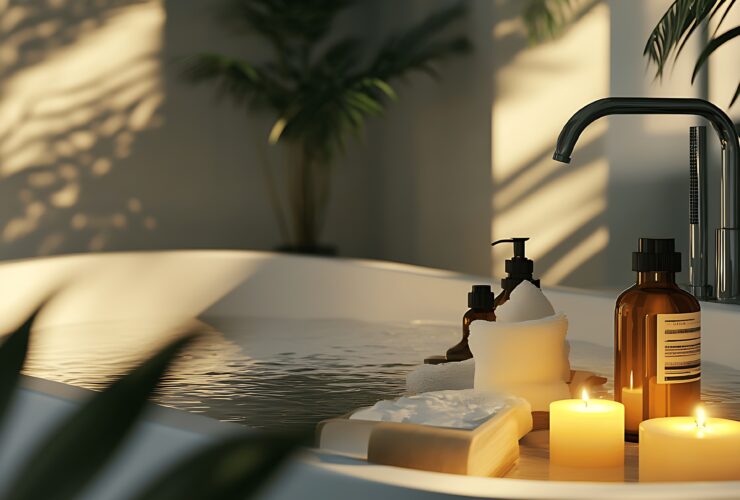 Elegancka łazienka: Aranżacja, projekt i inspiracja