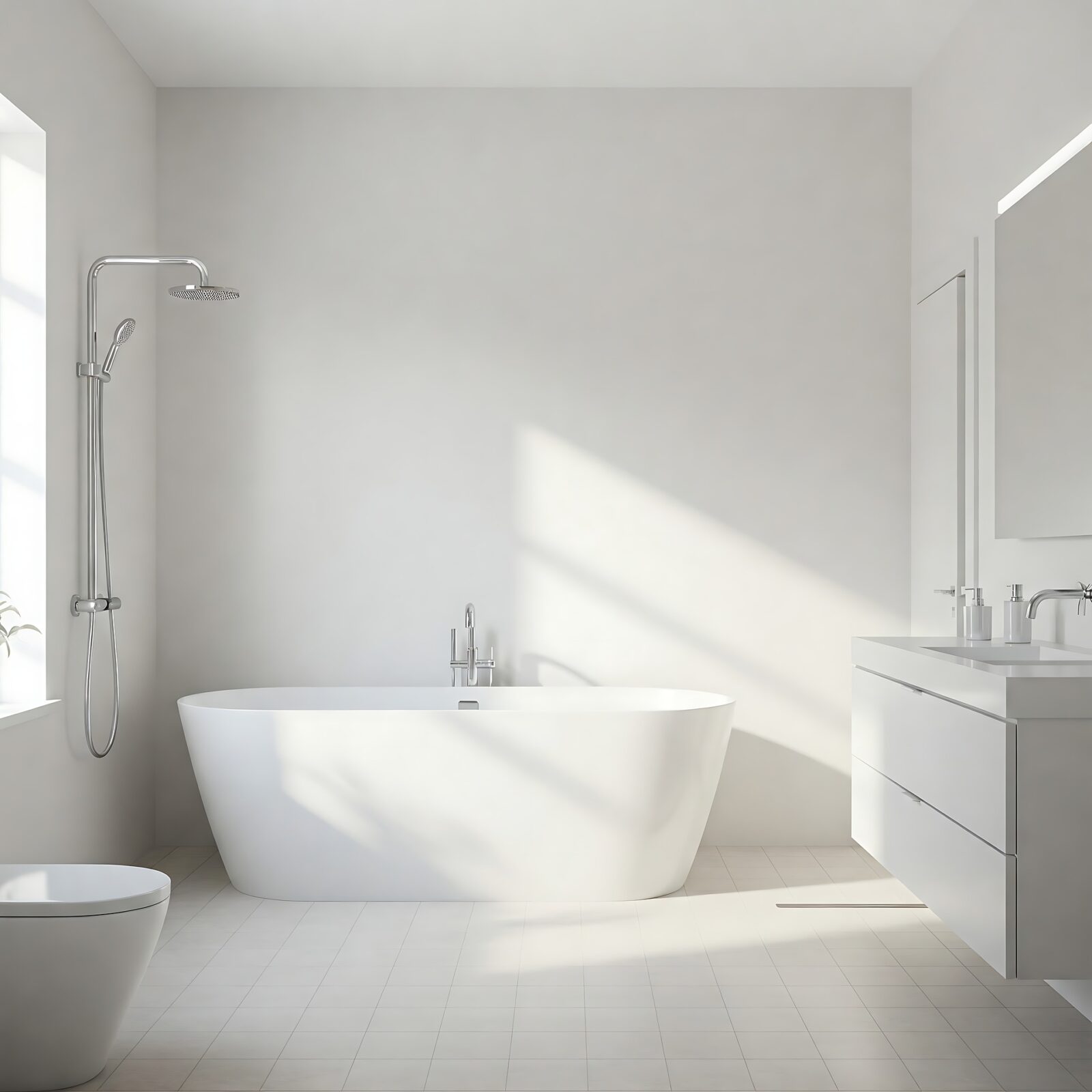 Niebieska łazienka: Aranżacja i inspiracja w kolorze niebieskim