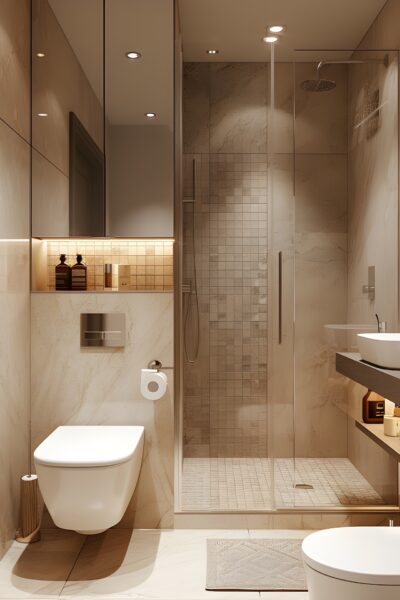 Mała łazienka z prysznicem - Inspiracje i pomysły na aranżacje