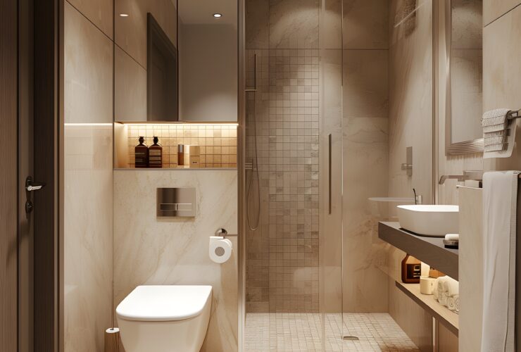 Mała łazienka z prysznicem - Inspiracje i pomysły na aranżacje