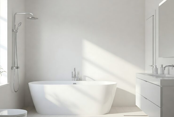 Biała łazienka: Inspiracje i aranżacje. Jak urządzić ponadczasową łazienkę?